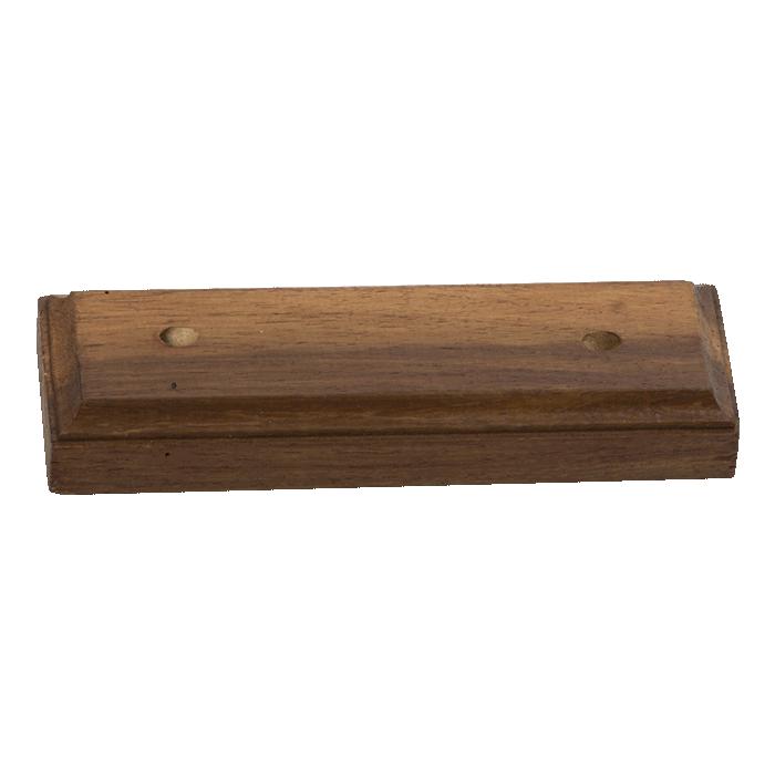 Wooden Cross 2 Pole Base 15cm x 5cm x 2.5cm Wood